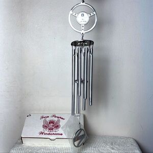 Vtg 2002 Great American Pewter Wind Chime Dale Earnhardt #3 GM Goodwrench NASCAR